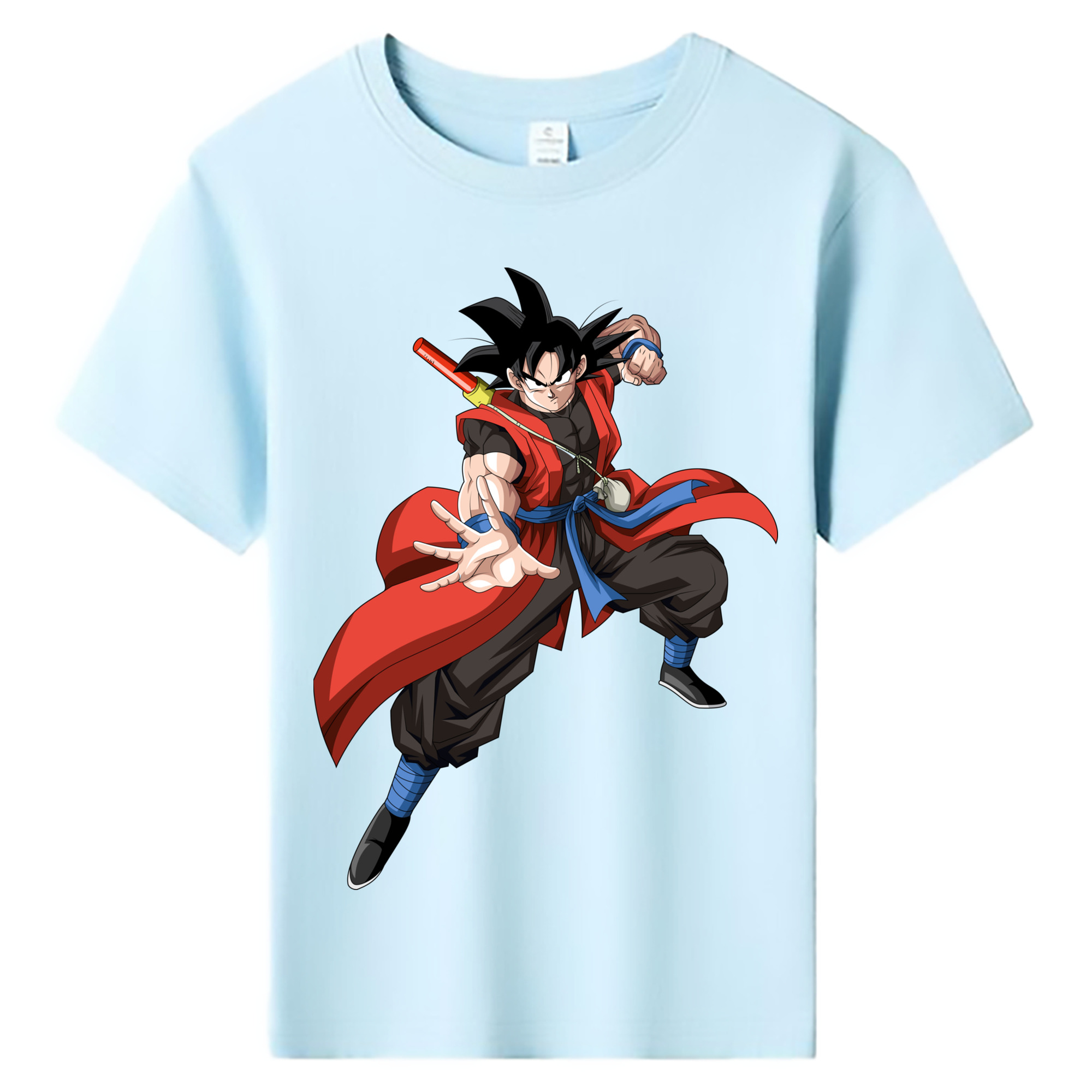 （画像用） ドラゴンボール 孫悟空（そん ごくう）Son Goku カカロット DRAGON BALL Kakarotto 綿100％キッズTシャツ（フロントプリント）